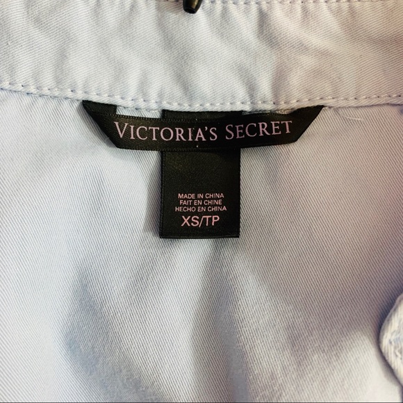 Victoria’s Secret / Pastel Blue Rope Tie V Neck - Picture 7 of 8